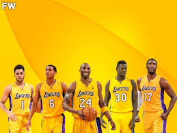 The team's most recent title was won 1 year ago when it defeated the miami heat led by lebron james back in 2020. The Evolution Of The Lakers The Starting Lineups For The Past 5 Seasons Fadeaway World