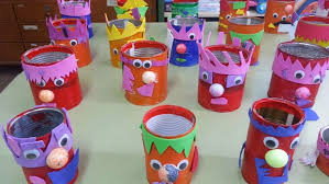 Check spelling or type a new query. Recycled Halloween Crafts 17 Old Tin Cans Decorations