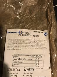 Pain Nordik Leclerc 125g