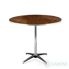 A distinctive choice for your living room. 36 Inch Round Pedestal Table All Occasions Party Rental
