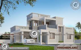 The second floor of this two story narrow lot house plan composed of the family room upon climbing the stairs. Two Storey House Plans For Narrow Lots 95 Small Budget House Plans