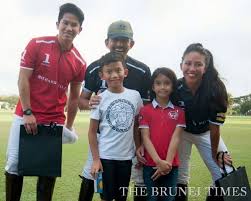 Hrh pengiran babu raja *the queen's mother* arrived with her daughters. Brunei Royals