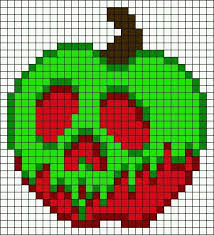 Snow White Pixel Art A Imprimer Dessin Carreau Creations D Halloween