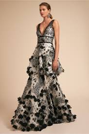 Black And White Evening Gown Venturi Dress Black White In Sale Bhldn Black Tie Event Dresses White Evening Gowns Black Tie Gala Dress