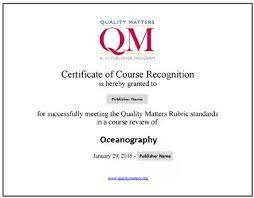 Asq quality & professional certification. Qm Certified Course Procurement Considerations And Rfp Language Quality Matters