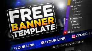 Epic Free Youtube Banner Template Photoshop Cc Cs6 2017 Psd Download Youtube