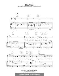 Reunited Peaches And Herb By D Fekaris F Perren On Musicaneo Online Sheet Music Sheet Music Printable Sheet Music