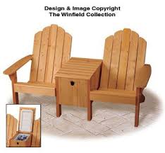Cowboy Cooler Twin Seater Plans Outdoor Chairs Diy Farmhouse Outdoor Chairs Wood Bench Plans