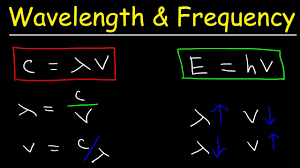Speed Of Light Frequency And Wavelength Calculations Chemistry Practice Problems
