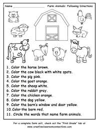 Worksheets For Toddlers Age 2 Along With 45 Best Englanti Images On Pinterest In 2020 Farm Preschool Preschool Kindergarten Worksheets