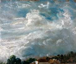 Cloud Study Horizon Of Trees John Constable As Art Print Or Hand Painted Oil