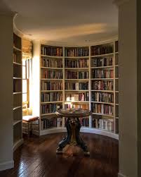 Big Circle Chair In Tge Middle Instead Of Table And Im Sollld Home Library Design Home Libraries Home