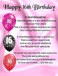 Fridge Magnet Personalised Granddaughter Poem 16th Birthday Free Gift Box Happy 18th Birthday Quotes Niece Quotes Birthday Verses