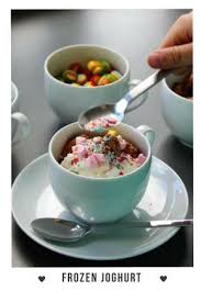Frozen Yoghurt Aus Dem Tm Thermomix Eis Rezept Frozen Joghurt Rezept Thermomix