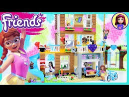 Lego Friends Friendship House Part 2 Clubhouse Build Review Silly Play Youtube Lego Friends Lego Friends Sets Friendship House