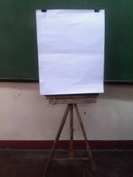 flip chart as my instructional material in my teaching