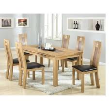 Solid Oak Dining Table And 6 Chairs Https Www Otoseriilan Com In 2020 Solid Oak Dining Table Big Dining Table Oak Dining Table