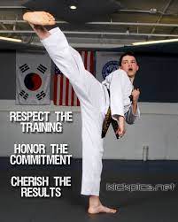 Pin By Stace Sanchez On Inspirational Motivational Quotes With Martial Arts Karate Quotes Karate Martial Arts Martial Arts