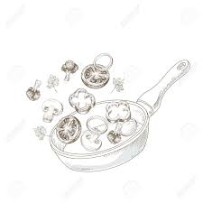 El wok es una especie de sartén honda con asas que se lleva usando en china desde hace más de 1000 años. Wok De Verduras Para Cocinar Bosquejo Vegetal De Cocina Wok Cocina Asiatica Dibujado A Mano Verduras En La Sarten Caliente Vector Ilustracion De Los Vehiculos De Fritada Cortar Vegetales Organik Vegetarianos Y