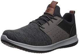 Skechers Men S Classic Fit Delson Camden Sneaker In 2020 Dress Shoes Men Mens Walking Shoes Casual Shoes