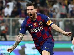 He would be through on. Lionel Messi Equalised For Barcelona Just Five Minutes After Going Behind With A Clever Fi Lionel Messi Messi La Liga