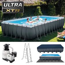 Intex Ultra Xtr Frame Pool 732 X 366 X 132 Cm Real De