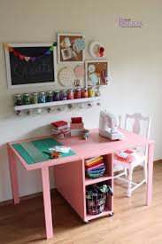 Beingbrook Ana White The Handbuilt Home Sewing Room Design Kids Craft Tables Small Sewing Space