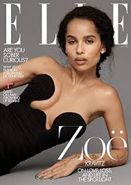 The title means she or her in french. Elle Magazine February 2020 Zoe Kravitz Cover Amazon Com Books