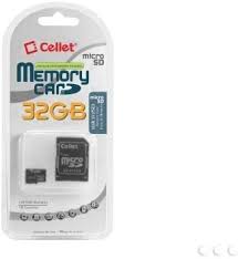 Cellet 32GB Verykool i117 Micro SDHC ...