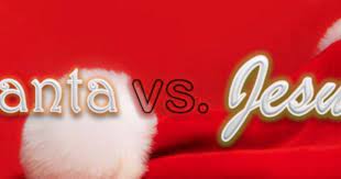 Laurie S Little Monkeys Santa Vs Jesus When Someone Asks My Children What Is Christmas All About I Don T Want Th What Is Christmas Little Monkeys Santa