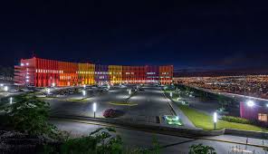 Colorful Hospital Design Gives Hope Commercial Interior Design News Hospital Architecture Hospital Design Colour Architecture