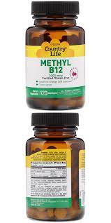 Methyl B12 Berry 3 000 Mcg 120 Lozenges By Country Life Natural Vitamins Methylation Kosher Parve