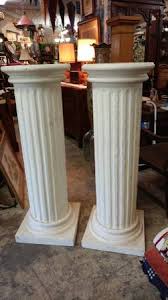 Maybe you would like to learn more about one of these? 2 Large Tall Plaster Columns Plant Stands Very Nice Long Valley Traders