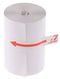 thp 38 rs pro thermal paper roll 38mm wide 25mm dia 100