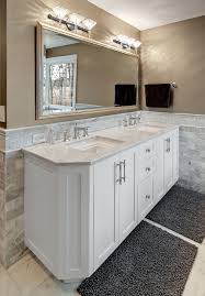 Salinas white vanity top from the natural granite collection reveals earthy tones that blends well with almost all bath decor. Bathrooms