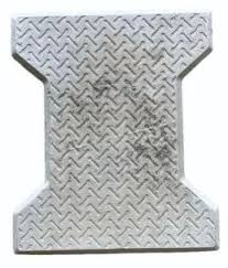 I Shape Grey Concrete Paver Block image 4