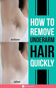 They grow from follicles found in the skin. How To Remove Underarm Hair In Just 2 Minutes Simple Natural Solution Unwanted Hair Removal Underarm Hair Underarm Hair Removal