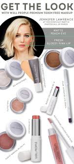 Get Jennifer Lawrence Makeup Look Using All Natural Beauty Products From W3ll People Shop Th Organic Makeup Brands All Natural Makeup Jennifer Lawrence Makeup