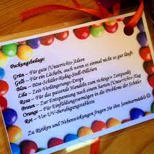 Diese Smarties Schmetterlinge Habe Ich Zu Schuljahresbeginn Als Seminarspreche Lustige Gedichte Zu Weihnachten Geburtstagsgeschenke Fur Lehrer Grundschullehrer