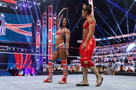 Sasha banks defends her smackdown women's championship against bianca belair in the final match, while bobby lashley puts the wwe championship five other matches are scheduled for night 1 of wrestlemania 37, including the first steel cage match at a wrestlemania in 35 years, between. Watch Sasha Banks Honest Reaction To Bianca Belair Winning Wwe Smackdown Women S Championship At Wrestlemania 37 Essentiallysports