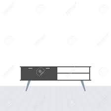 Free from clouds, mist, or haze: Nordic Tv Stand In Modern Empty Room Empty Clean Wall And Wooden Floor Minimal Living Room Home Interior Vector Illustration Flat Design Royalty Free Cliparts Vectors And Stock Illustration Image 129308276