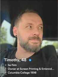 Community Alert: This is Tim. AKA "Super_Creature," AKA "DJ Eagle Lord,"  AKA "Cinnamon Johnson" Tim DJs ("DJ Eagle Lord"), goes to EDM/house music  shows, punk shows, is an artist, and a screen