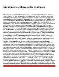 The office of nursing services provides leadership, guidance, and strategic direction on all issues relating to nursing practice and nursing workforce across the continuum of care. Fillable Online Clinical Practice Exemplar Reflects A Perioperative Nurse S Commitment To Patient Advocacy Fax Email Print Pdffiller