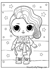 Lol dolls are very popular for all kids. Lol Doll Coloring Pages Updated 2021