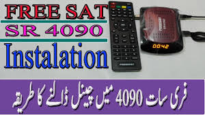 The upfront costs of freesat are more, although the differences in channel options are small overall. How To Setup Your Free Sat Full Hd 4090 Satellite Receiver Youtube
