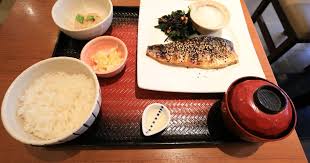 Japanese Foodie: Charcoal-grilled chicken & mackerel Teishoku (Japanese  meal set) at 大戸屋 Ootoya, Tokyo JAPAN