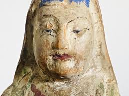 Chinese Polychrome Statue