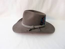 Akubra Snowy River Gray Pure Fur Felt Hat Size 56 Akubra Hat Sizes Felt Hat