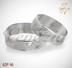 En anello nos dedicamos a crear hermosas argollas de matrimonio que simbolizan el amor eterno entra la pareja. Argollas Matrimonio Plata Adp 46 Joyeria Venezia Bogota