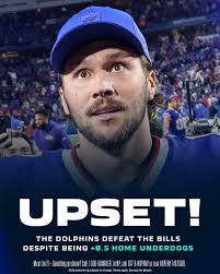 THE DOLPHINS (+360) UPSET THE BILLS 😱🚨 Miami defeats Buffalo for the  first time since 2022! ✓ MIA +8.5 ✓ U 50.5